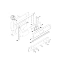 Frigidaire FGF376CJSB backguard diagram