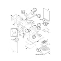 Frigidaire FGF376CJSB body diagram