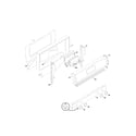Frigidaire FGF375CHSA backguard diagram