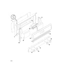 Frigidaire FGFS68CJBA backguard diagram