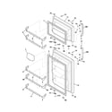 Frigidaire FRT21C5AQ0 door diagram