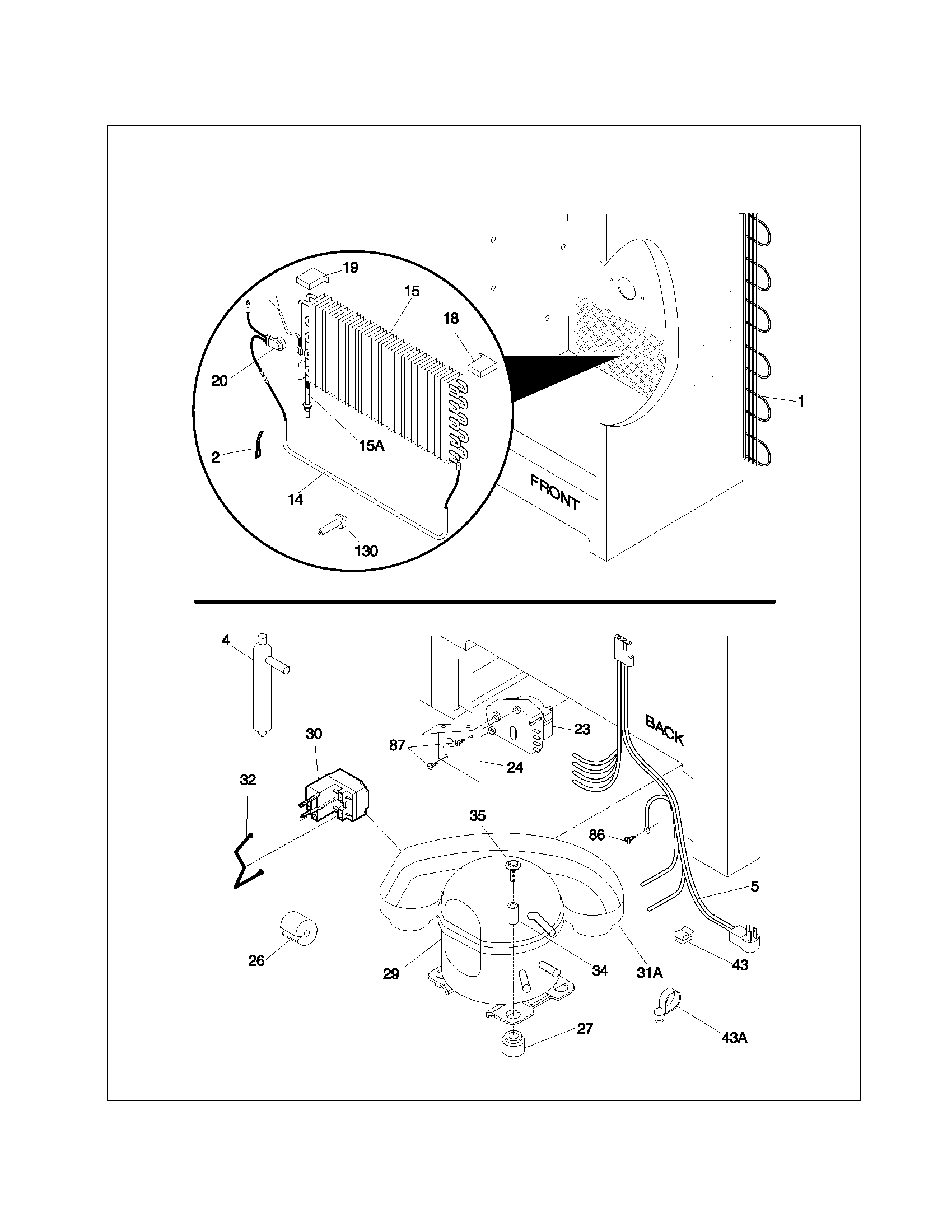 Gibson GFU17F7GW5 system diagram