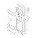 Frigidaire FRT21FD3AQ0 door diagram