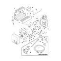 Frigidaire FRT21FD3AQ0 ice maker diagram