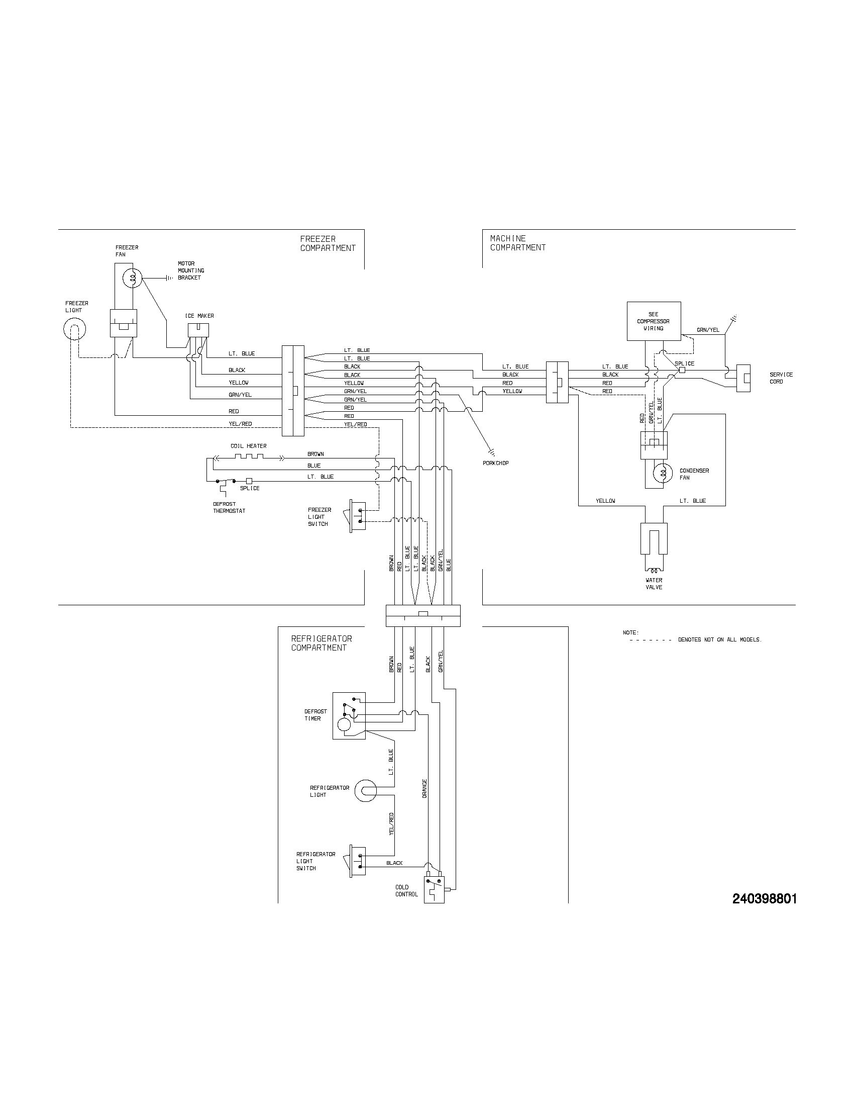 Frigidaire FRT18R6AQ2 wiring diagram diagram