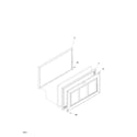 Frigidaire FFC05M0AW0 door diagram