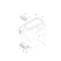 Frigidaire FFC07M2AW0 cabinet diagram