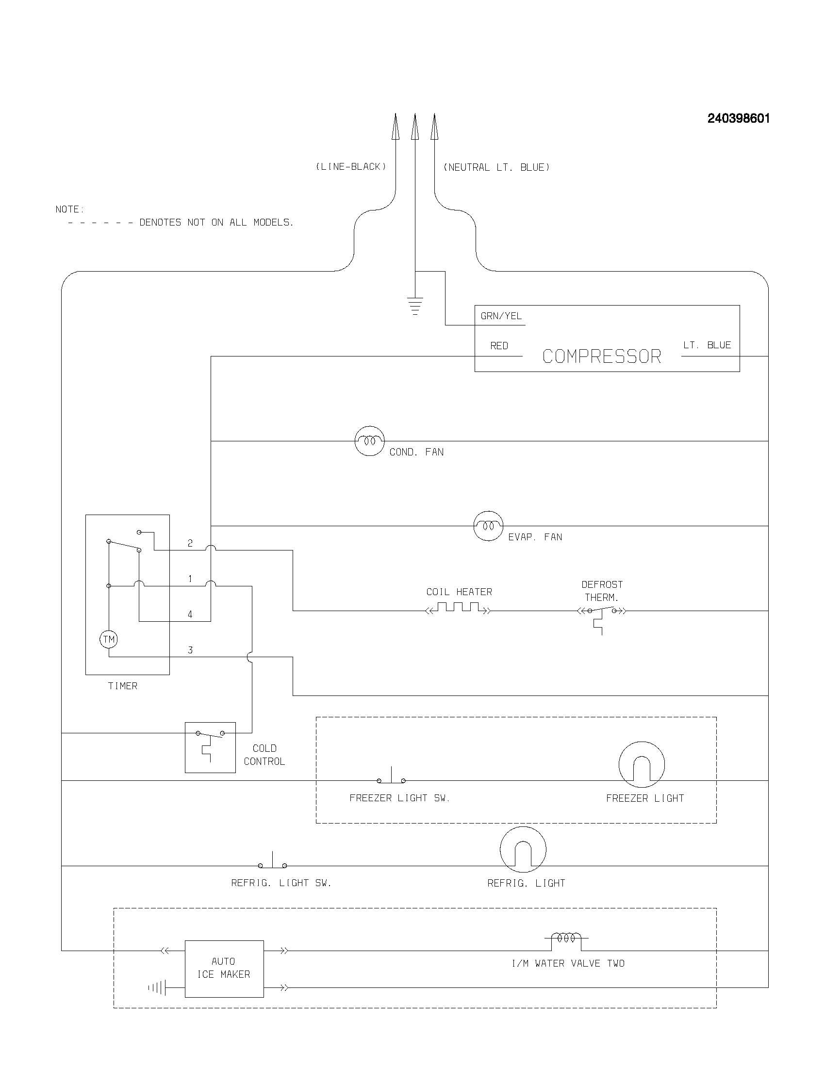 Gibson GRT18C6AW2 wiring schematic diagram