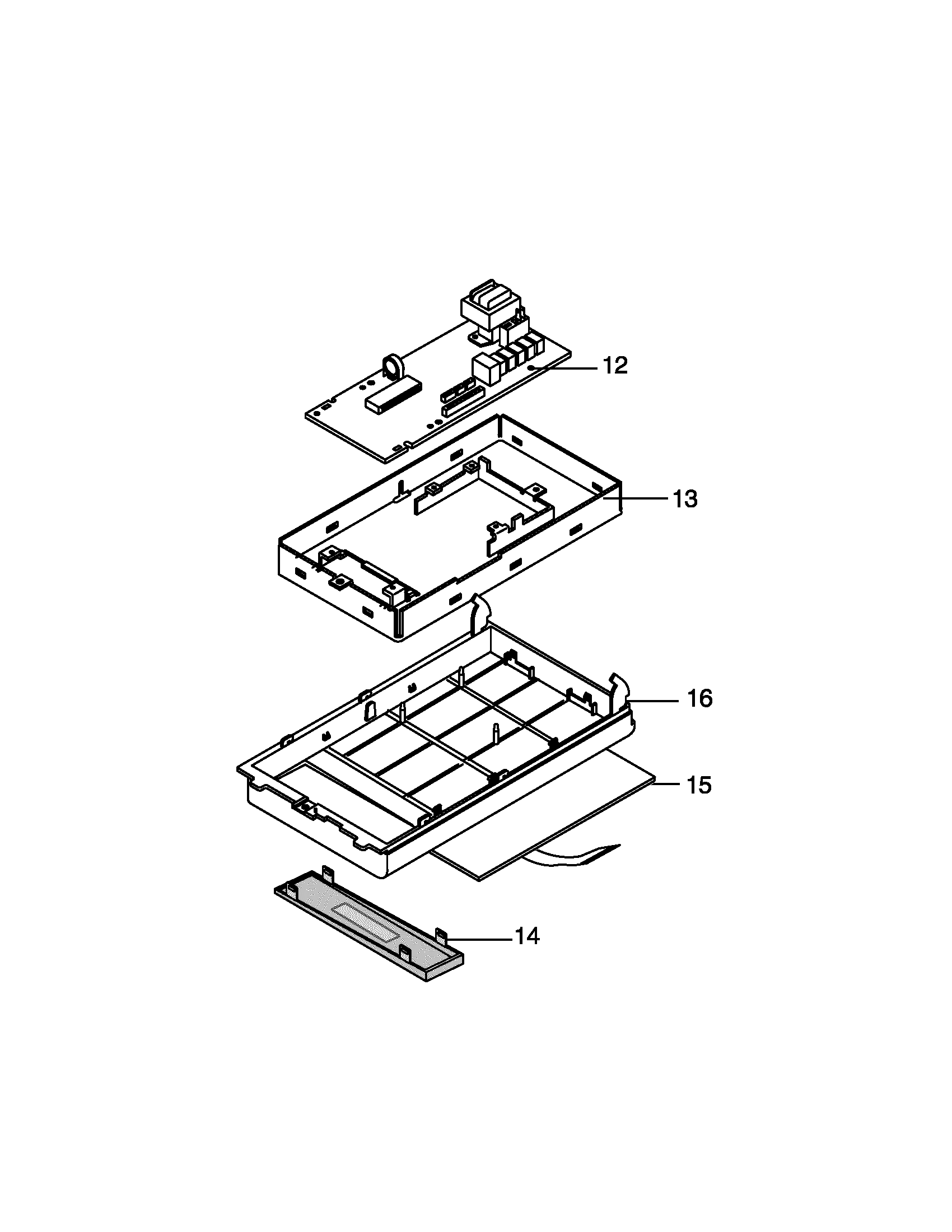 Frigidaire FMV145KS1 control panel diagram