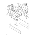 Frigidaire FFF318AWA backguard diagram