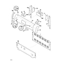 Frigidaire FEF336ASB backguard diagram