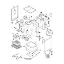 Frigidaire FEF352AUA body diagram