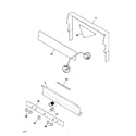 Frigidaire FPF312ASA backguard diagram