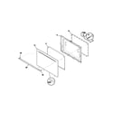 Frigidaire FPF312ASA door diagram