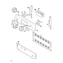 Frigidaire FEFB65ASB backguard diagram