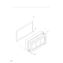 Frigidaire FFC07K0AW0 door diagram