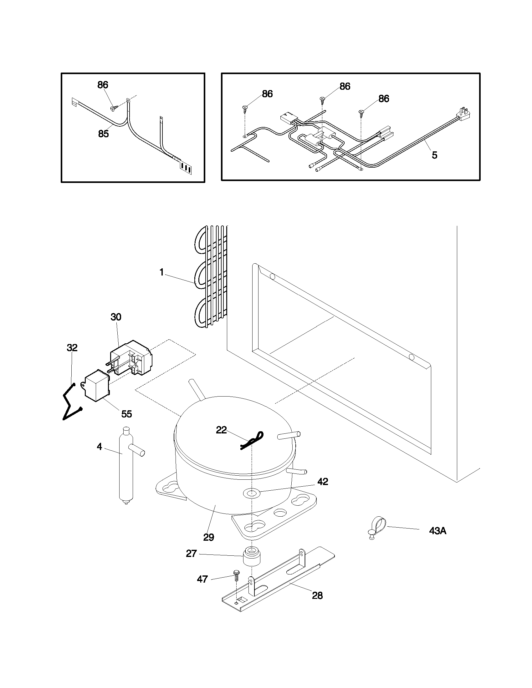 Kenmore 25311311100 system diagram