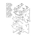 Frigidaire FGFL66ASB burner diagram