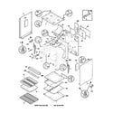 Frigidaire FGFL66ASB body diagram