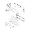 Frigidaire FGFL77ASC backguard diagram