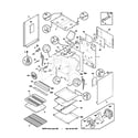 Frigidaire FGFL77ASC body diagram