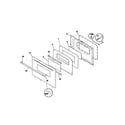 Frigidaire FEF314AUA door diagram