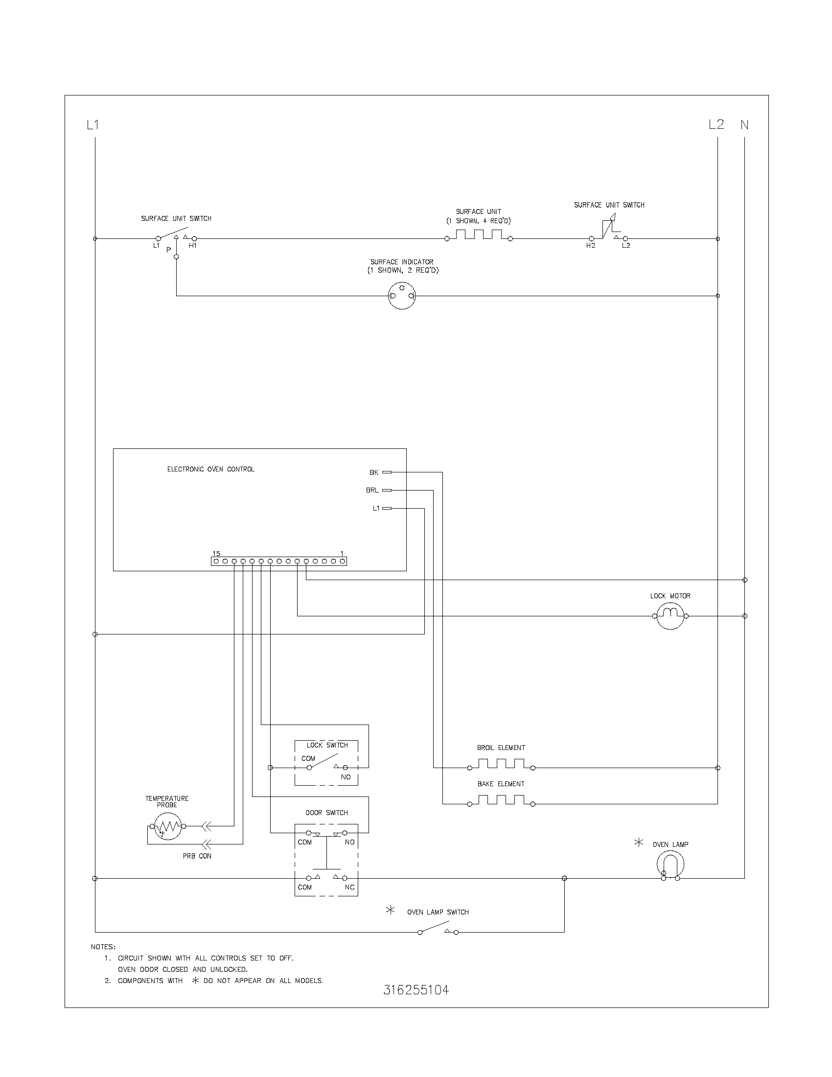 Frigidaire NGSE3CSAQB wiring diagram diagram