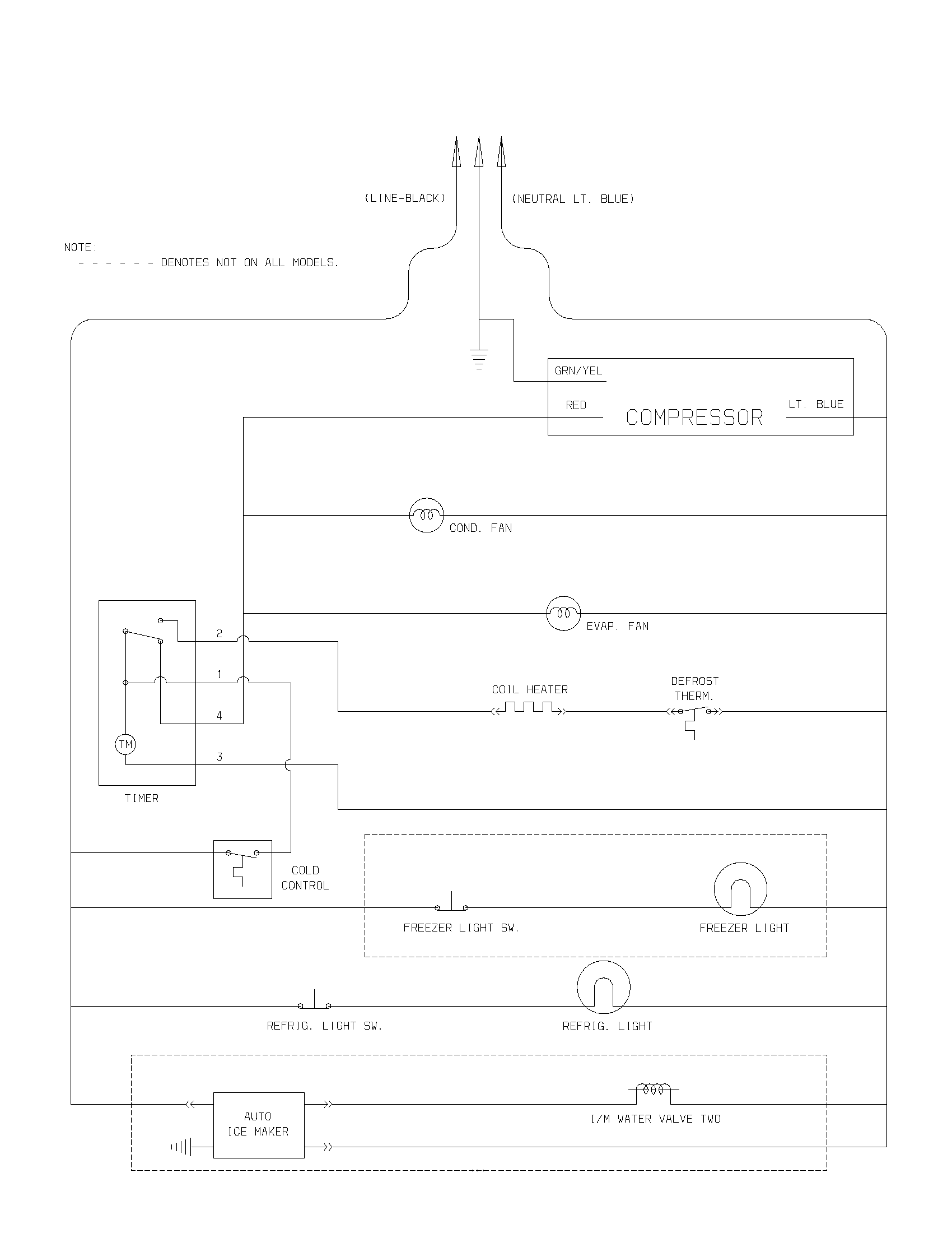 Gibson GRT17G4AW0 wiring schematic diagram