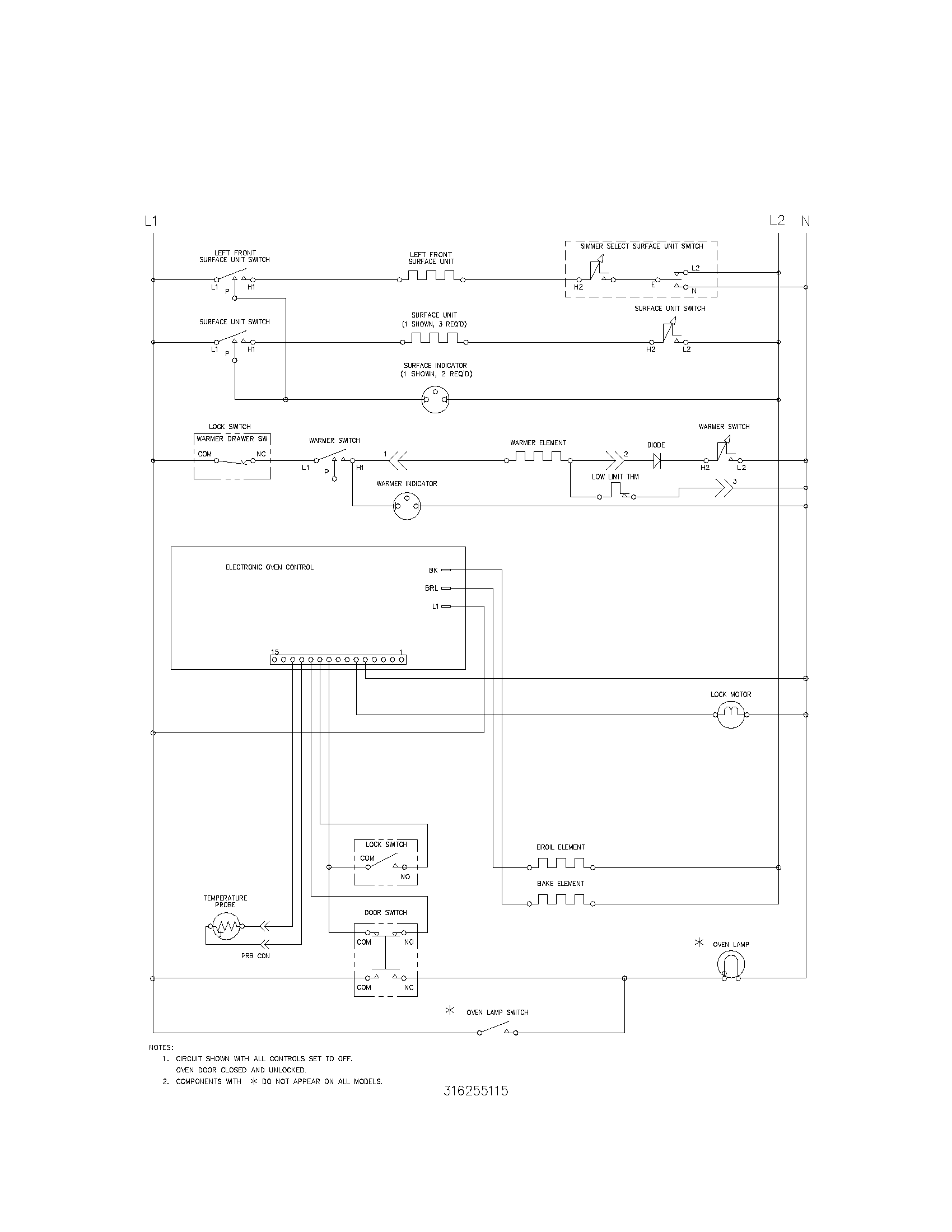 Kenmore 79093752101 wiring diagram diagram