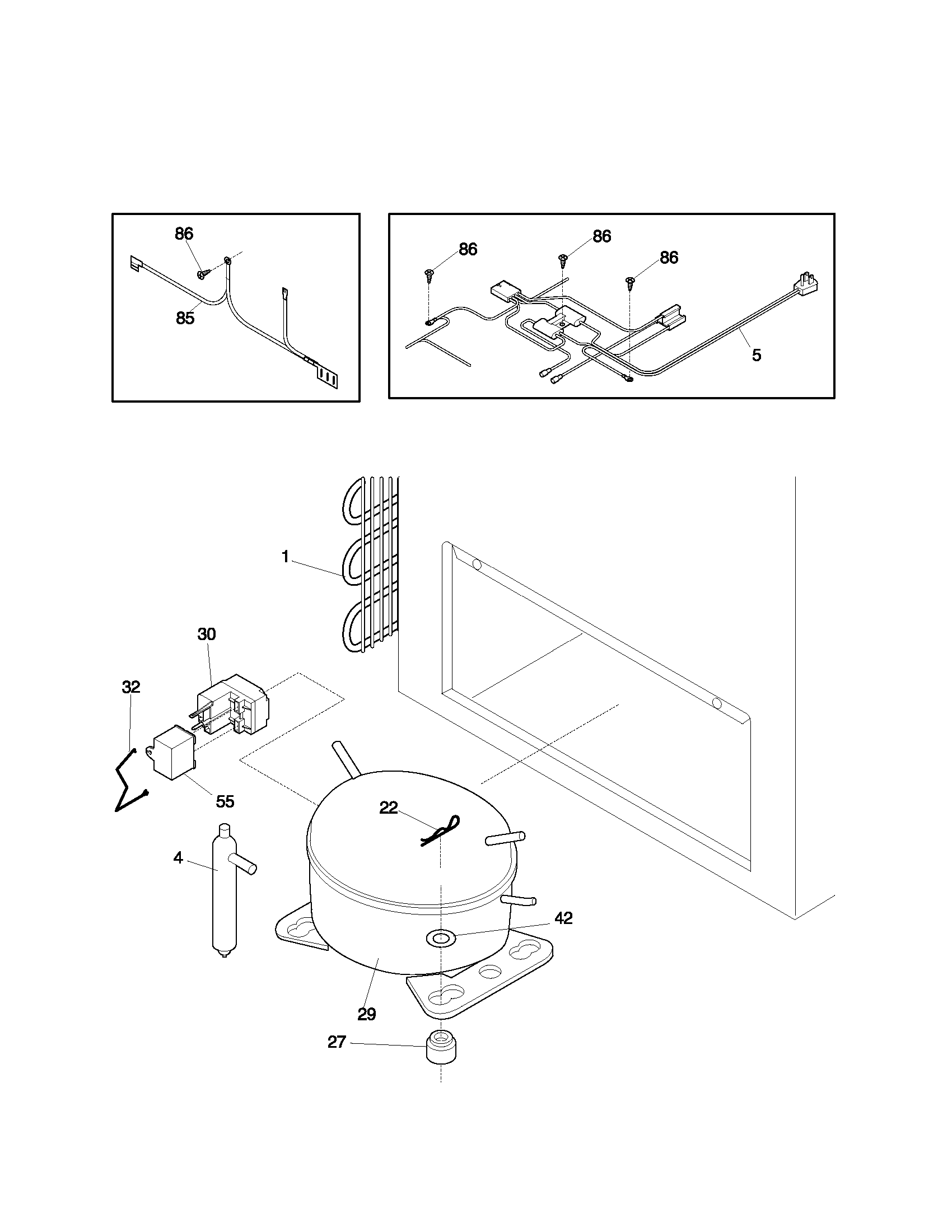 Kenmore 25311911101 system diagram