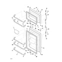Frigidaire FRT18IG4AT2 doors diagram