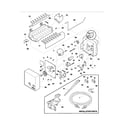 Frigidaire FRT18IG4AT2 ice maker diagram