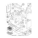 Frigidaire GLGF388AQB body diagram