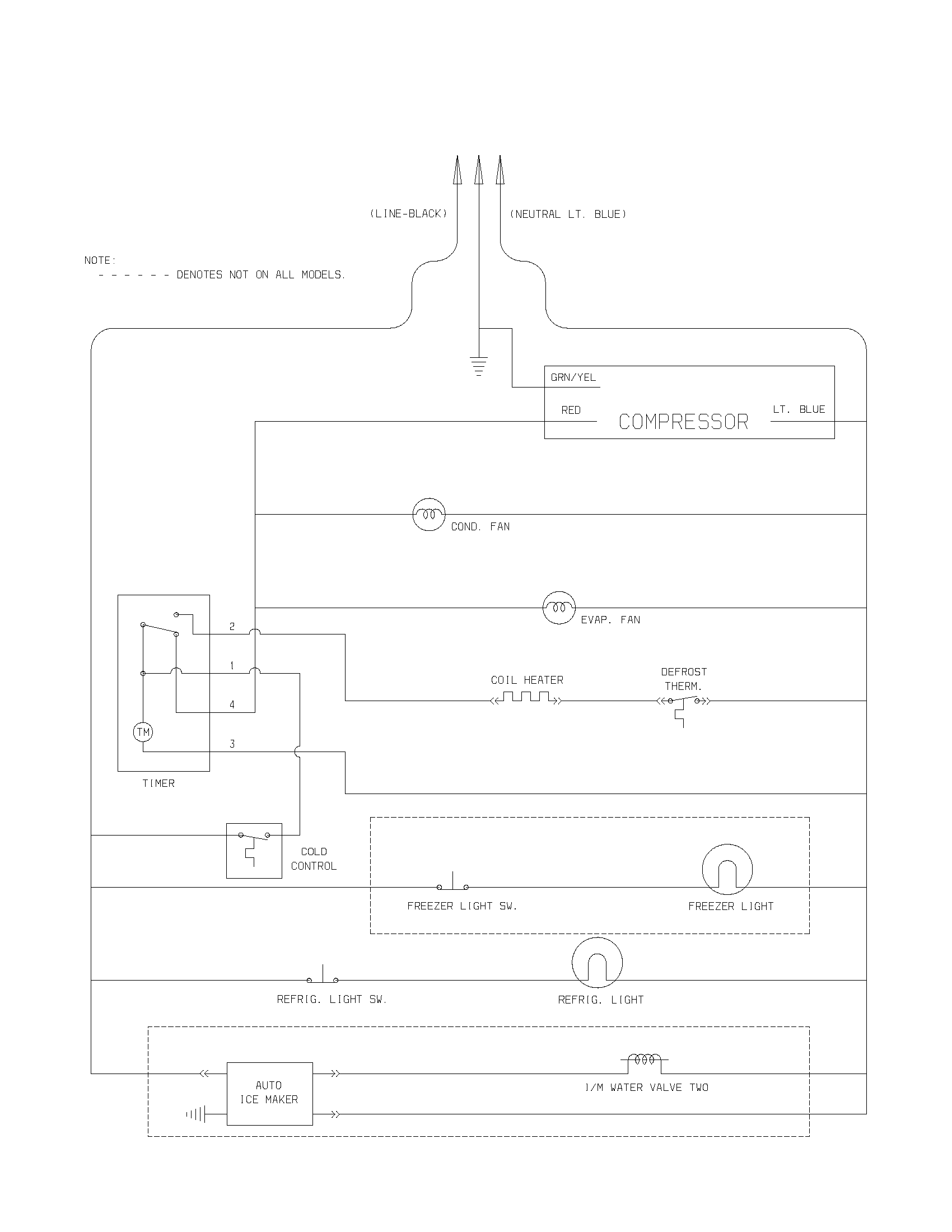 Gibson GRT21N6AW0 wiring schematic diagram
