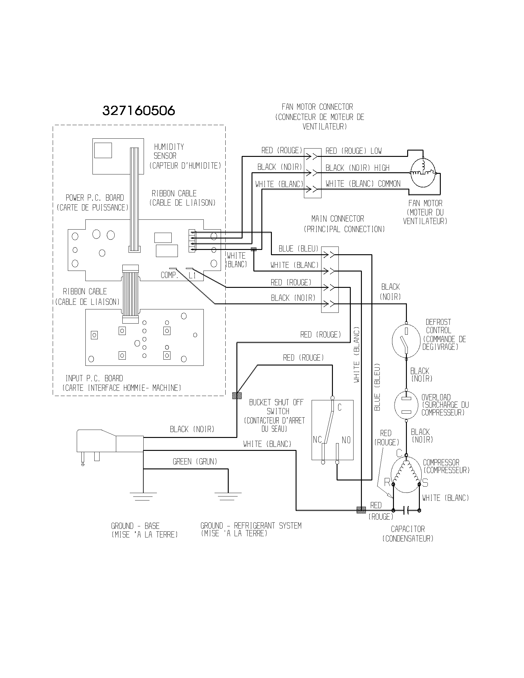 Frigidaire FDL50K1 wiring diagram diagram