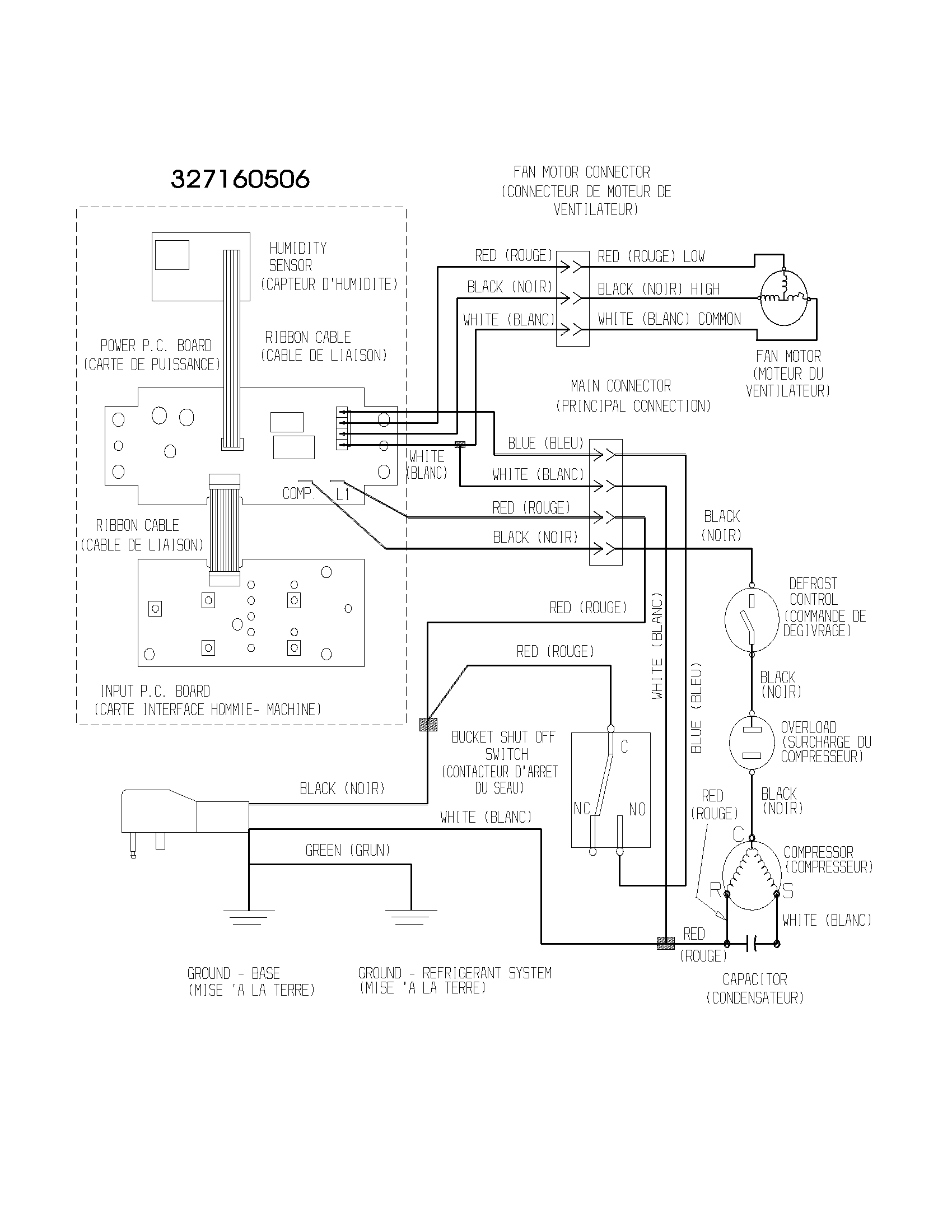 Frigidaire FDL60K2 wiring diagram diagram