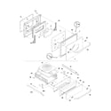Frigidaire FGB24L2ABA door/drawer diagram