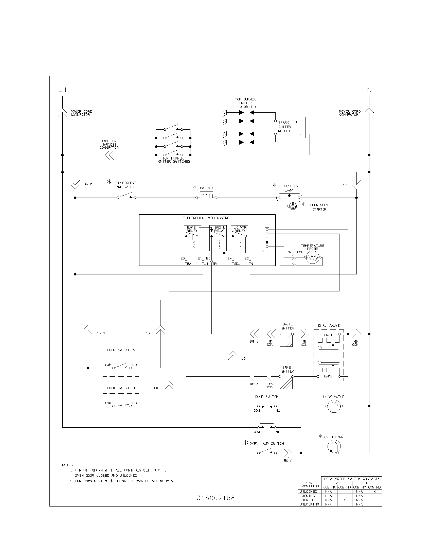 Tappan TGF351SHWB wiring diagram diagram
