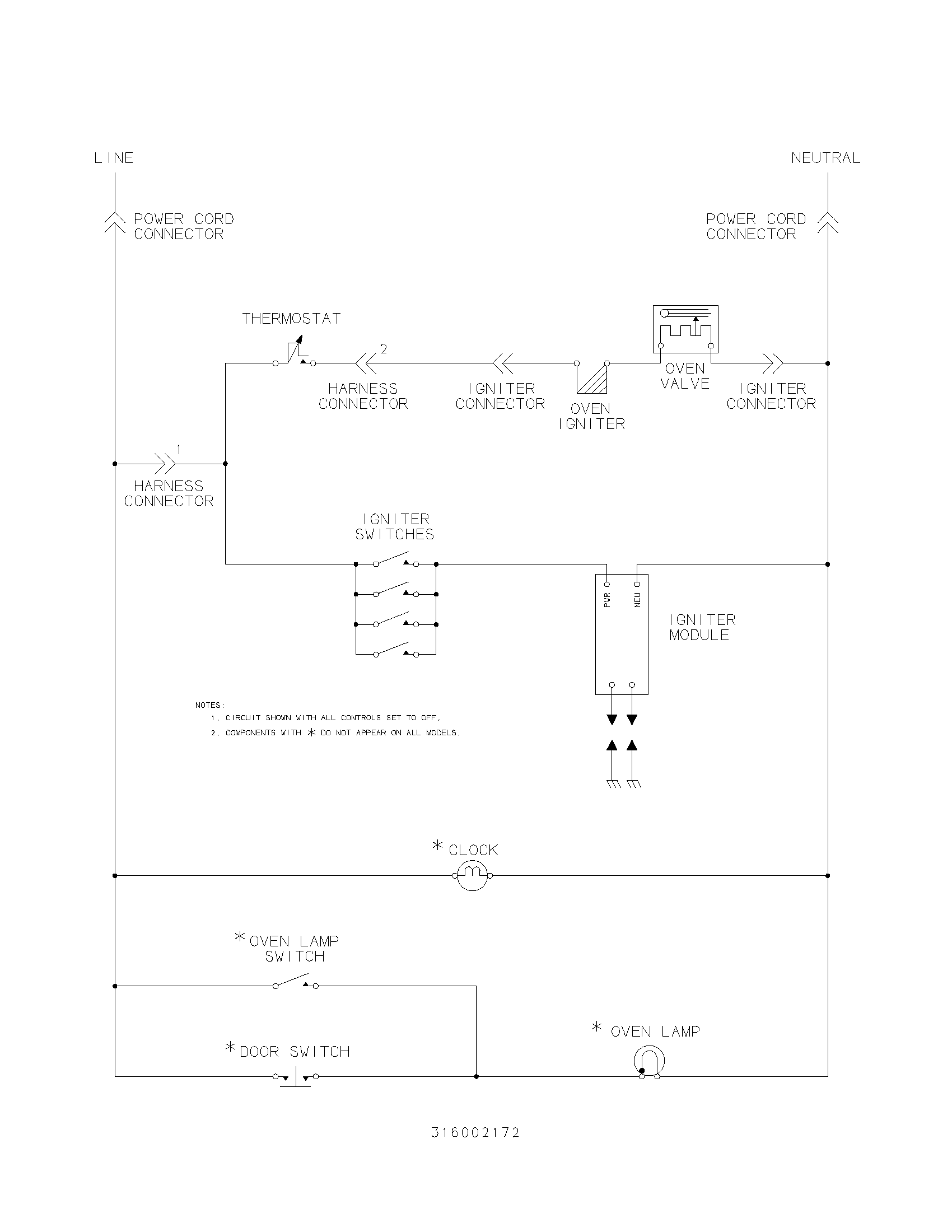 Tappan TGF326WHTD wiring diagram diagram