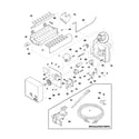 Frigidaire PLHT217TAK2 ice maker diagram