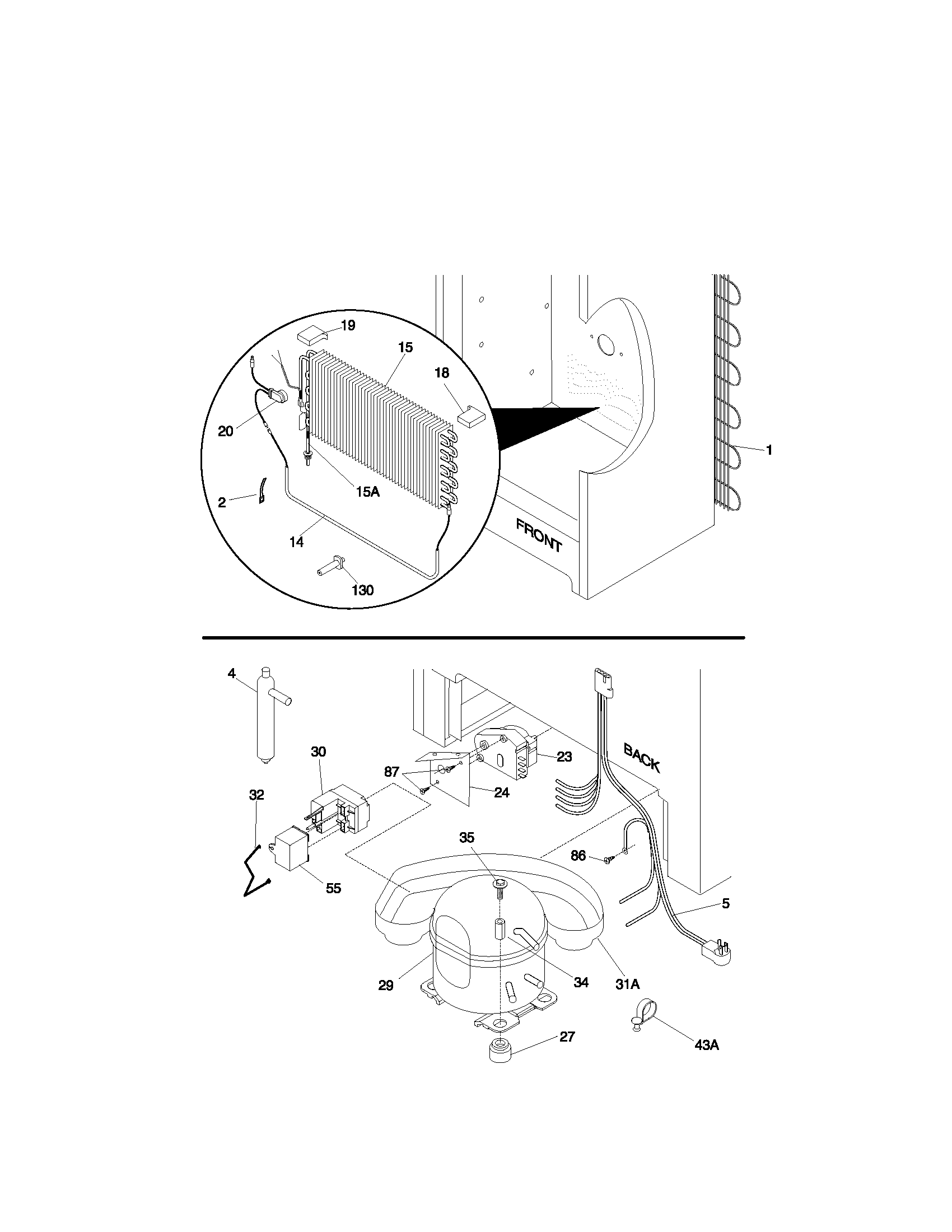 Kenmore 25321411102 system diagram