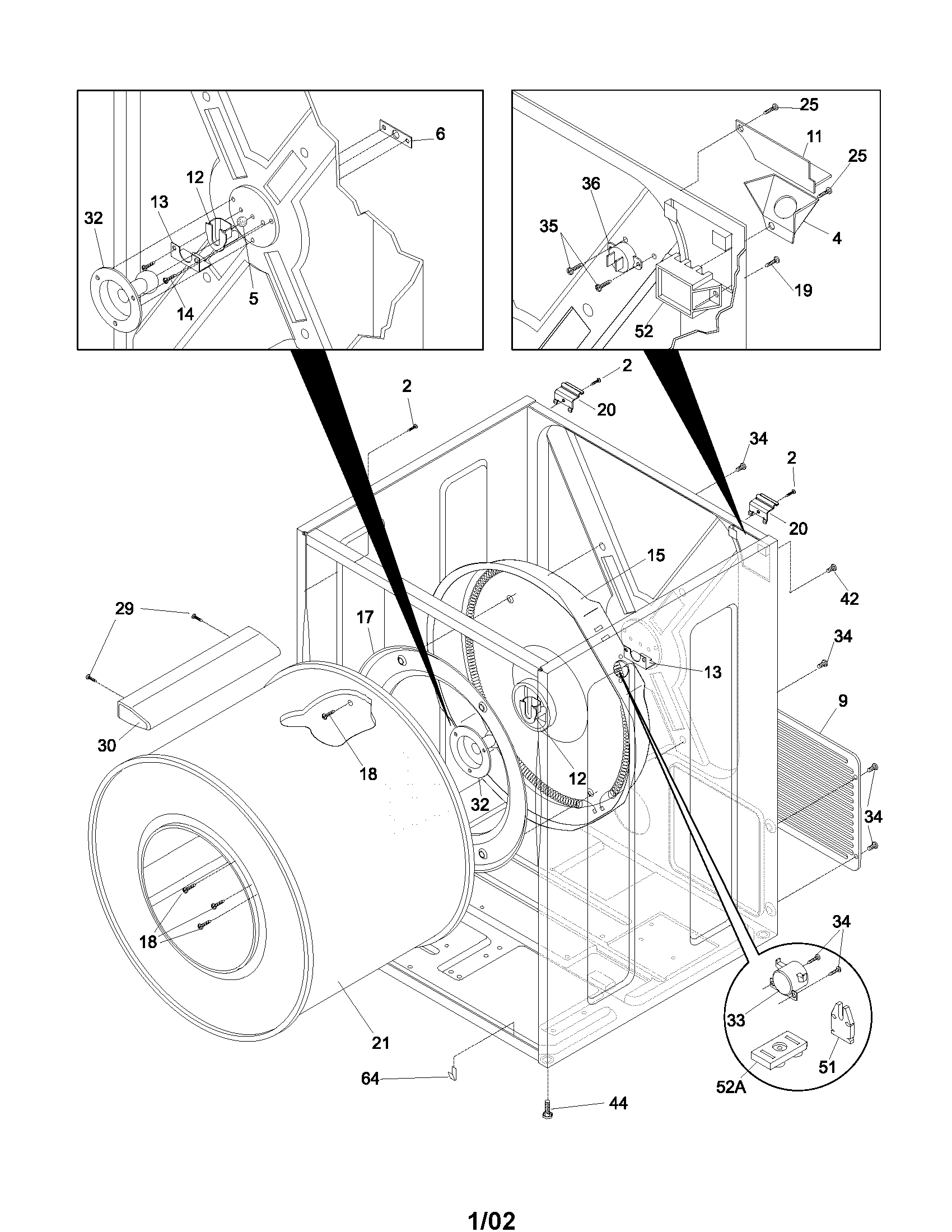 Frigidaire FER111AS0 dry cab,heater diagram
