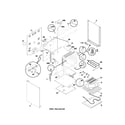 Frigidaire FEF365BGDE body diagram