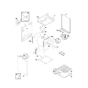 Frigidaire FGF316WGSK body diagram
