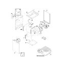 Frigidaire FGF324BHWD body diagram