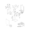 Universal/Multiflex (Frigidaire) MGF303PGDK body diagram