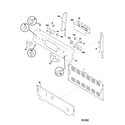Frigidaire FEF379ACC backguard diagram