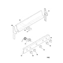 Universal/Multiflex (Frigidaire) MPF303PGDH backguard diagram