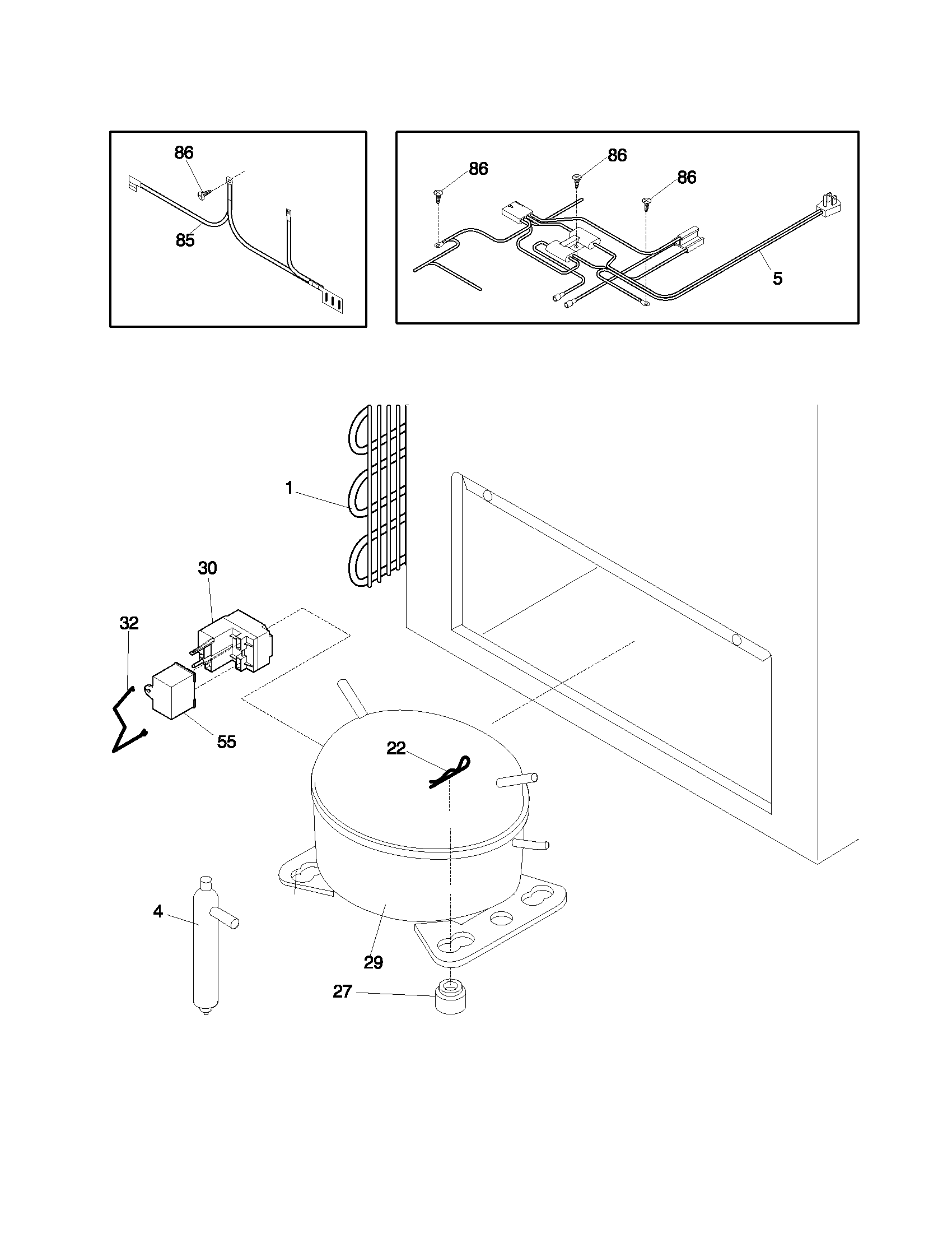 Gibson GFC05M3AW1 system diagram