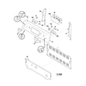 Frigidaire FEFL77ASD backguard diagram